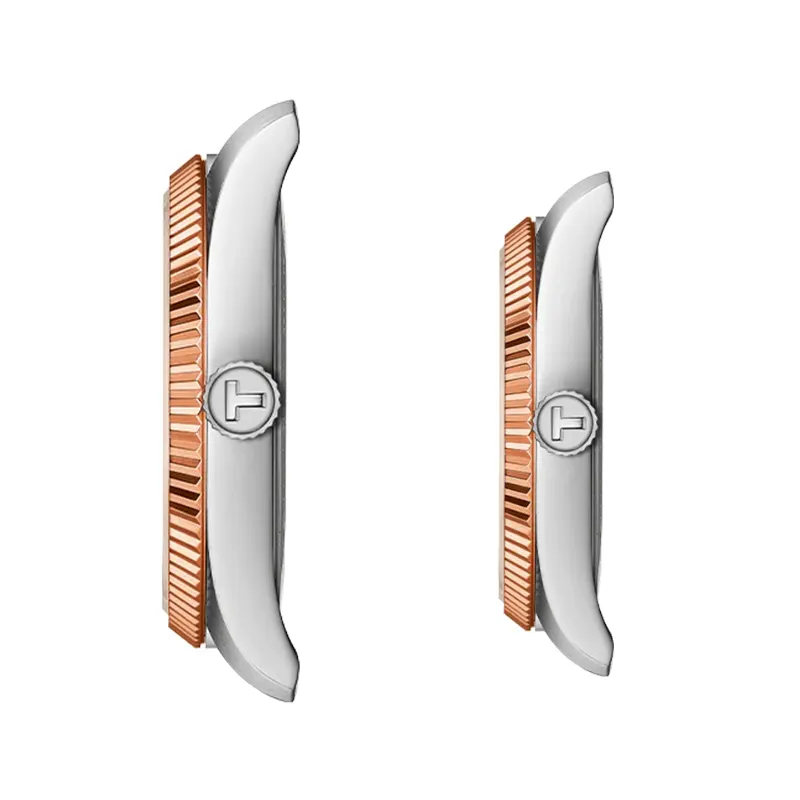 Tissot Ballade Two-tone Couple Watch- T156.410.22.041.00 & T156.210.22.041.00